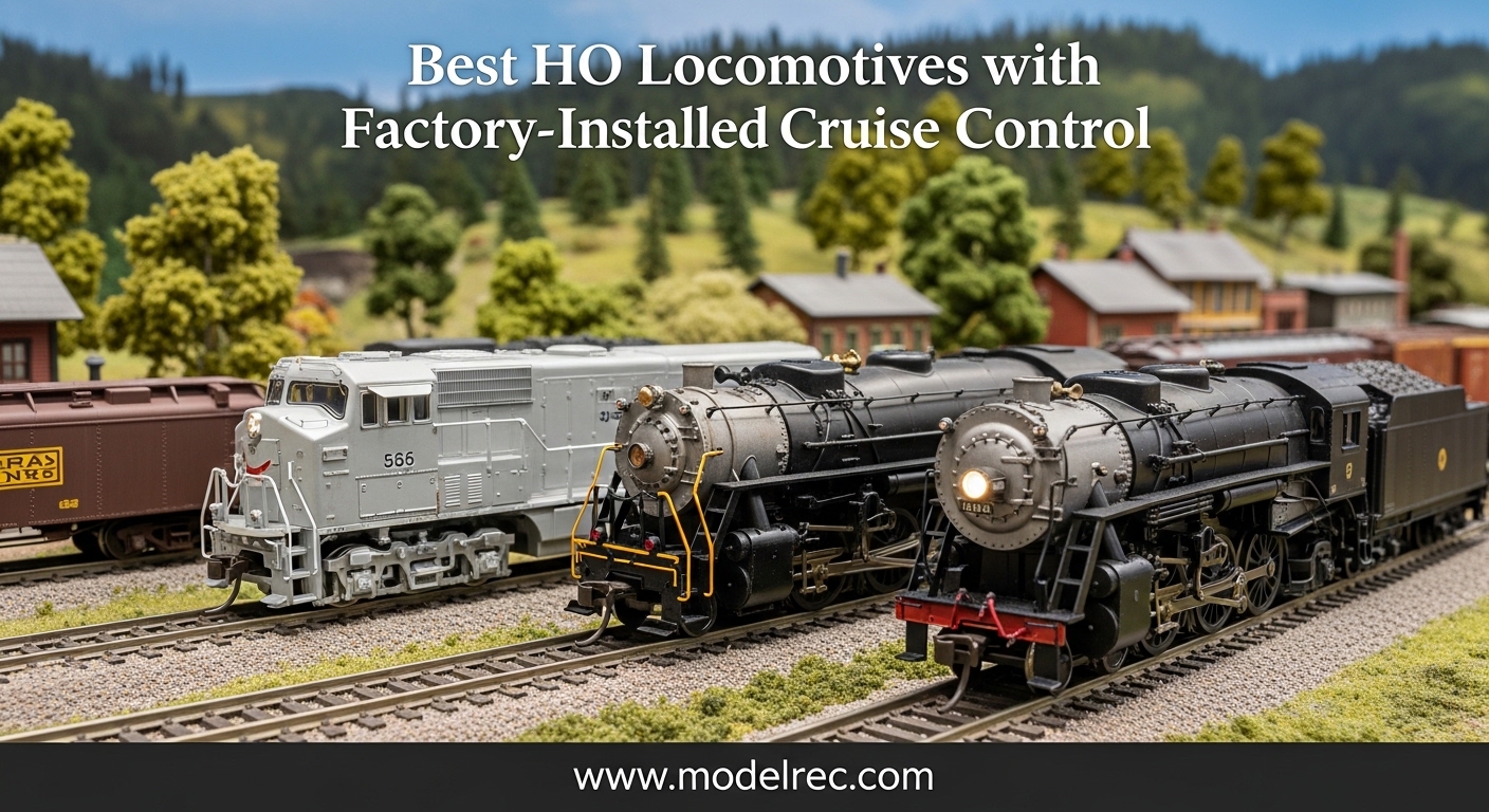 Best HO Locomotives with Factory-Installed Cruise Control