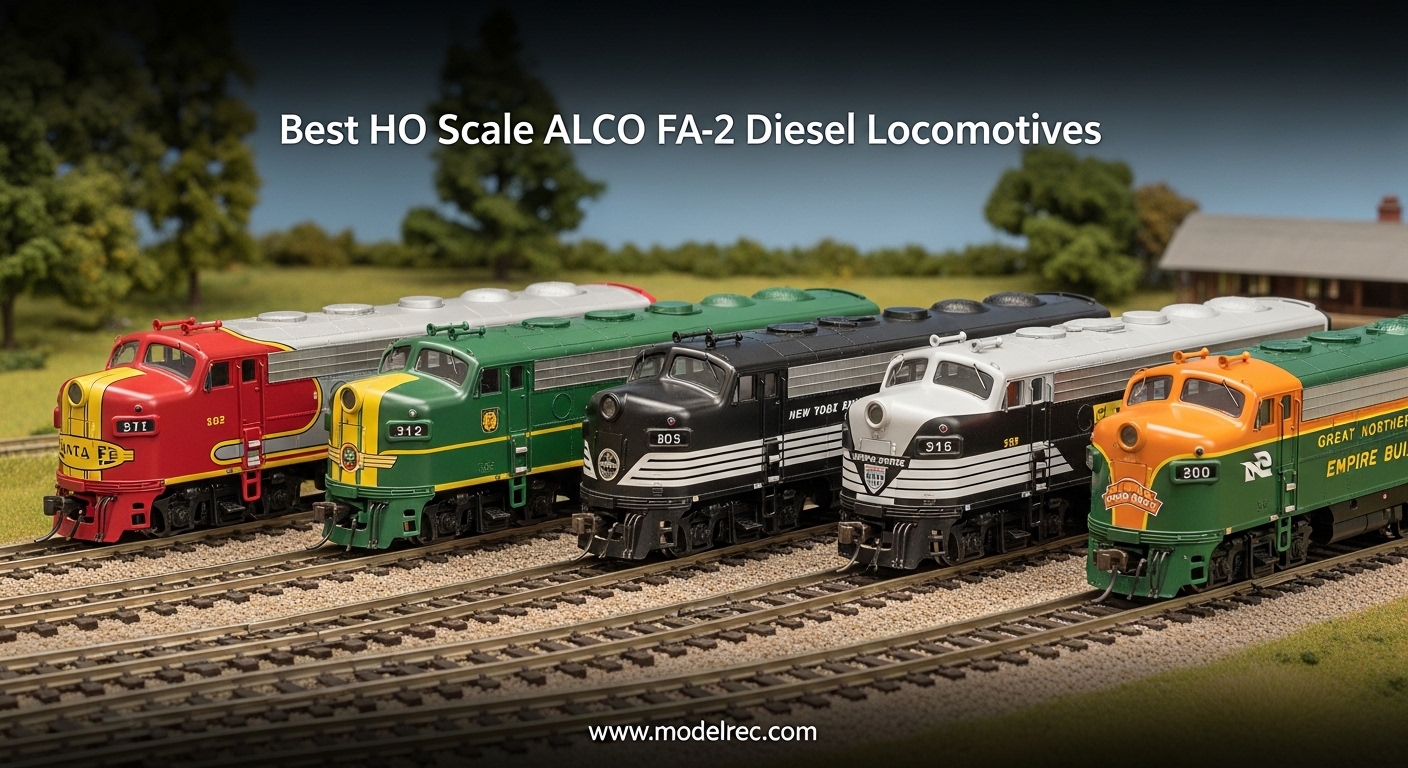 Best HO Scale ALCO FA-2 Diesel Locomotives