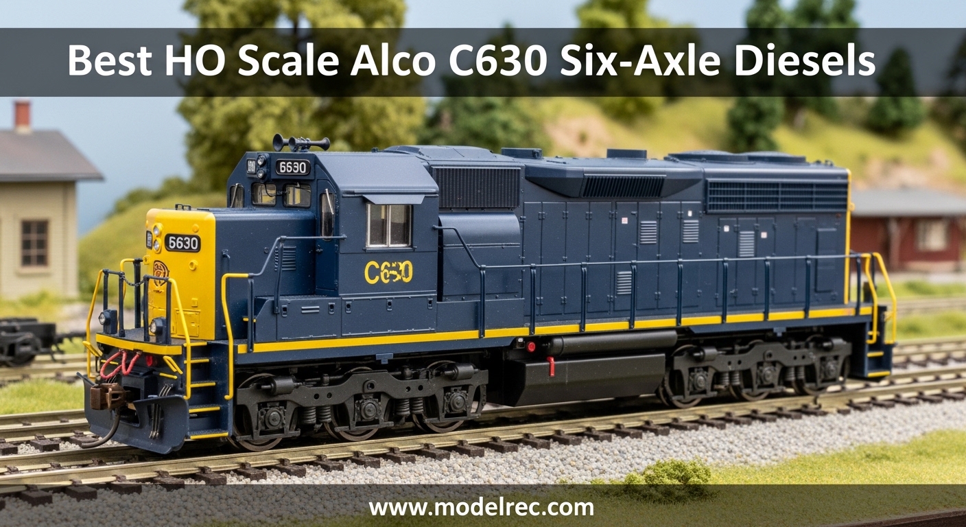Best HO Scale Alco C630 Six-Axle Diesels