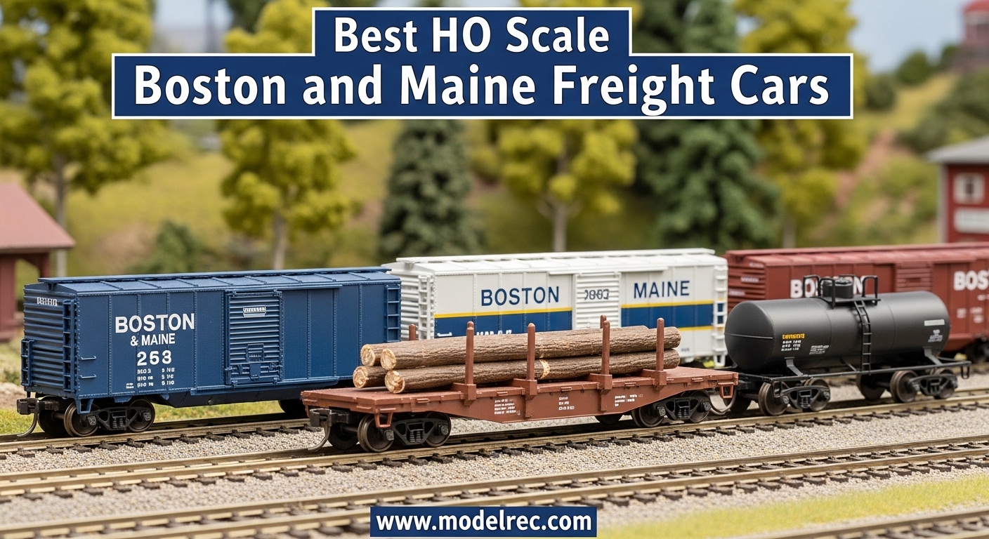 Best HO Scale Boston and Maine Freight Cars