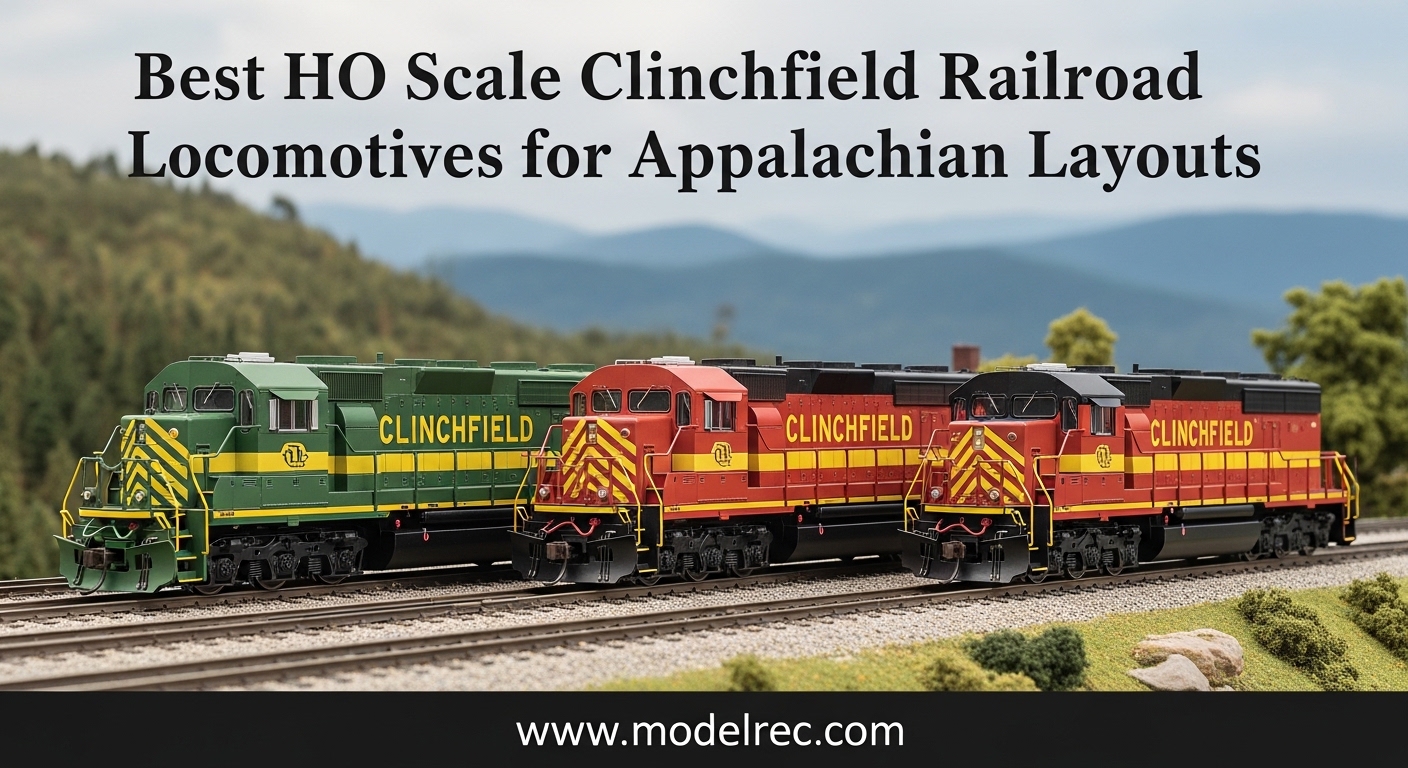 Best HO Scale Clinchfield Railroad Locomotives for Appalachian Layouts