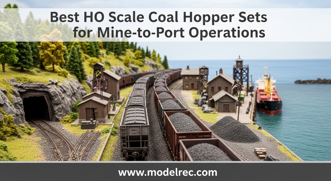 Best HO Scale Coal Hopper Sets for Mine-to-Port Operations