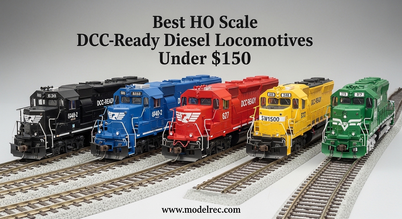Best HO Scale DCC-Ready Diesel Locomotives Under $150