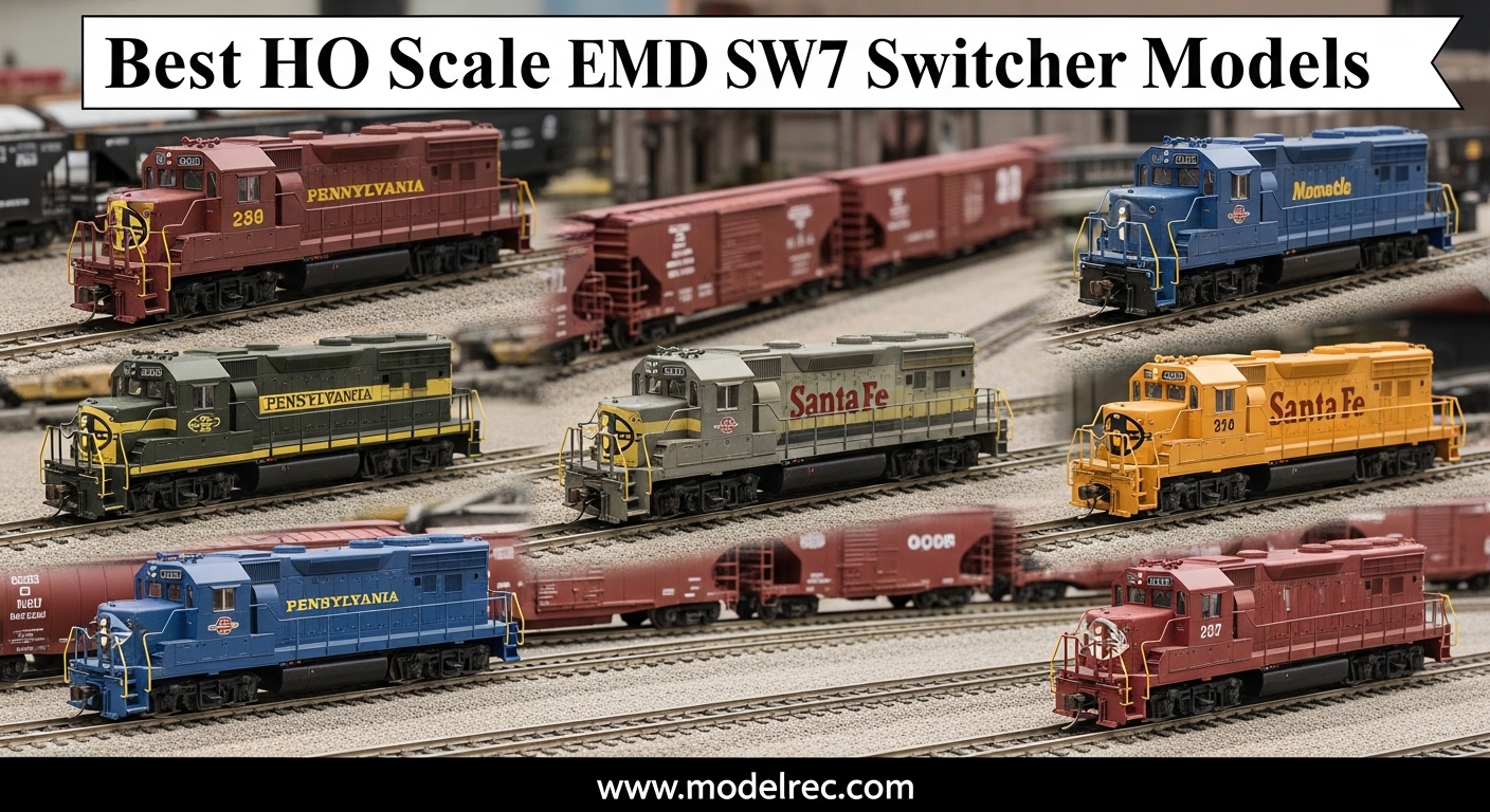 Best HO Scale EMD SW7 Switcher Models