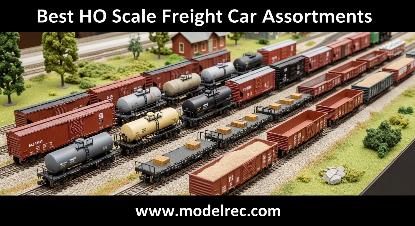 Best HO Scale Freight Car Assortments