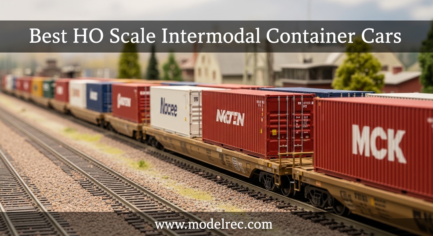 Best HO Scale Intermodal Container Cars