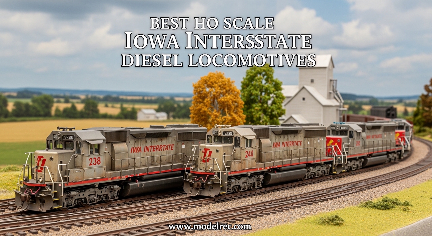 Best HO Scale Iowa Interstate Diesel Locomotives