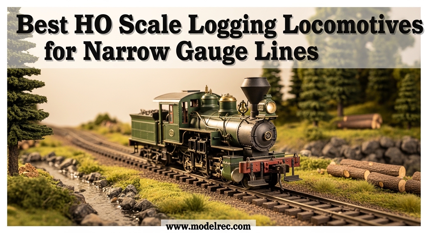 Best HO Scale Logging Locomotives for Narrow Gauge Lines