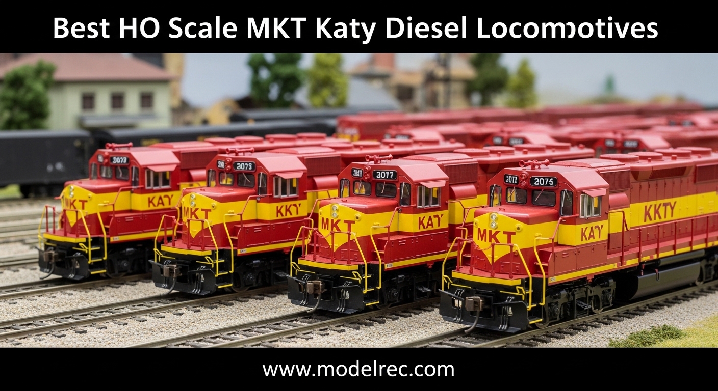 Best HO Scale MKT Katy Diesel Locomotives