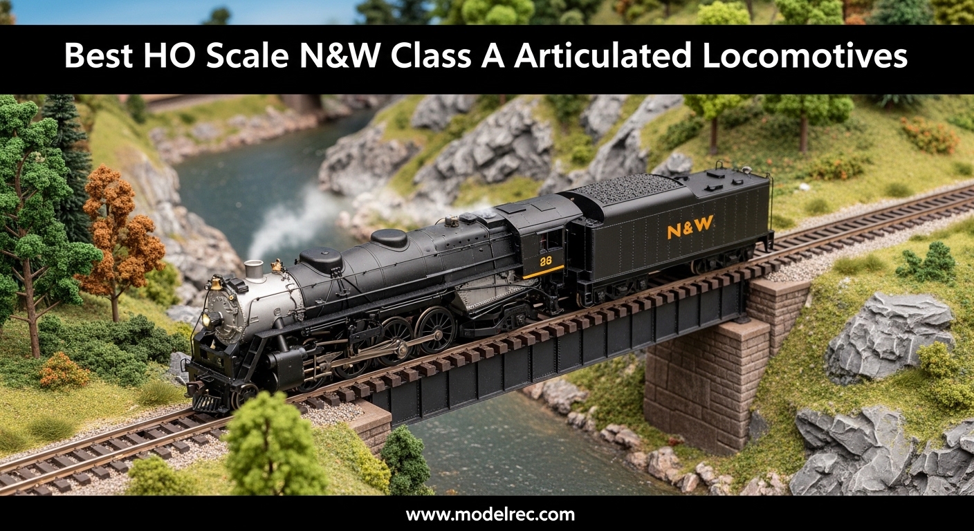 Best HO Scale N&W Class A Articulated Locomotives