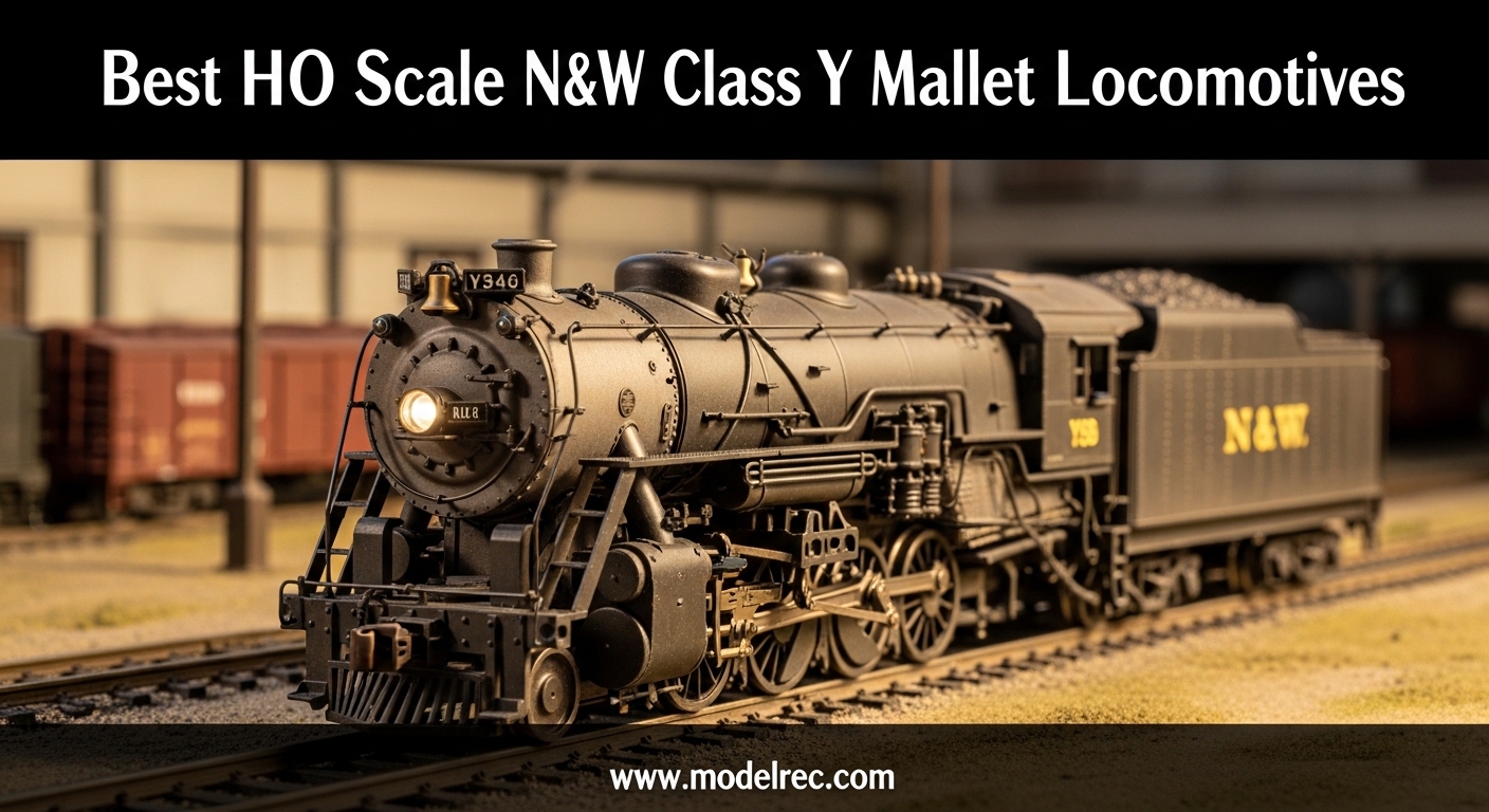 Best HO Scale N&W Class Y Mallet Locomotives