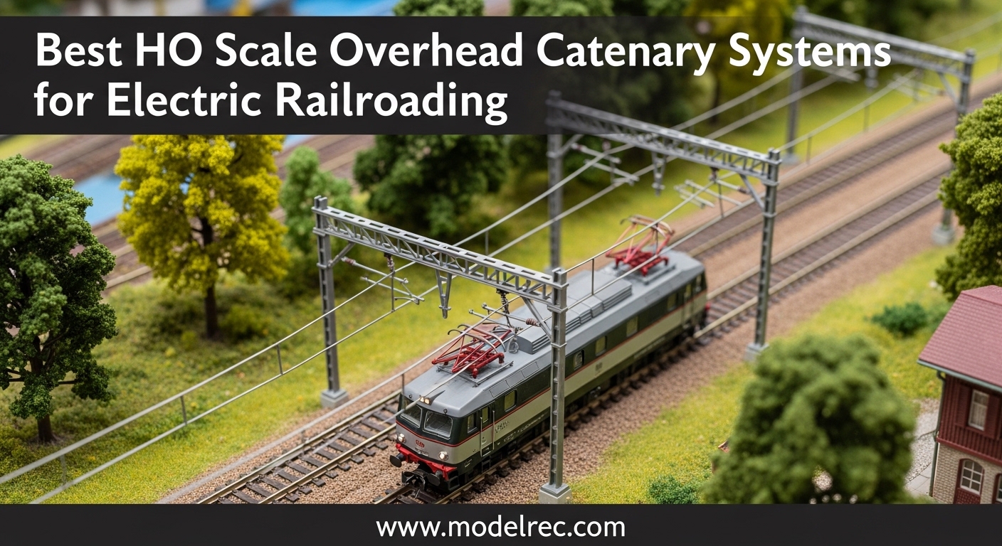 Best HO Scale Overhead Catenary Systems for Electric Railroading