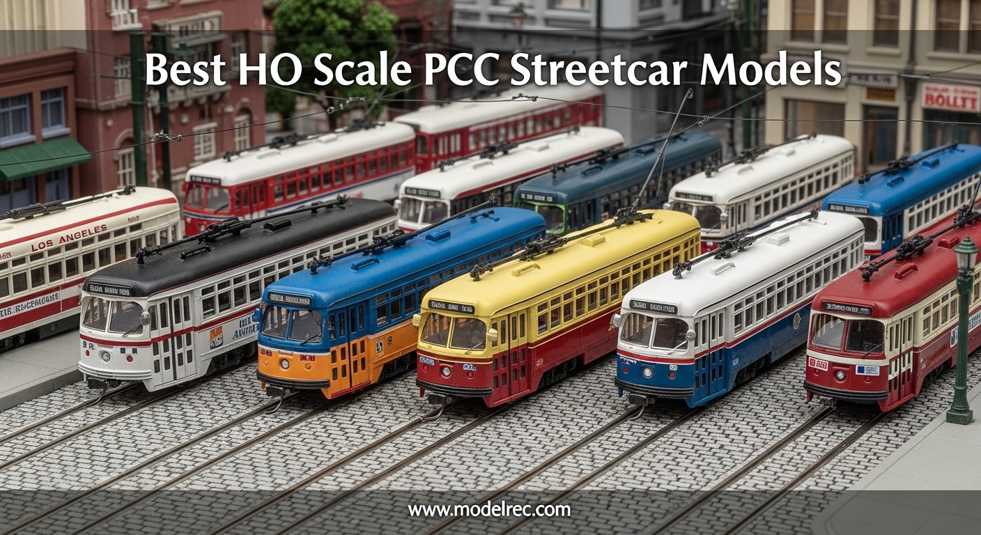 Best HO Scale PCC Streetcar Models