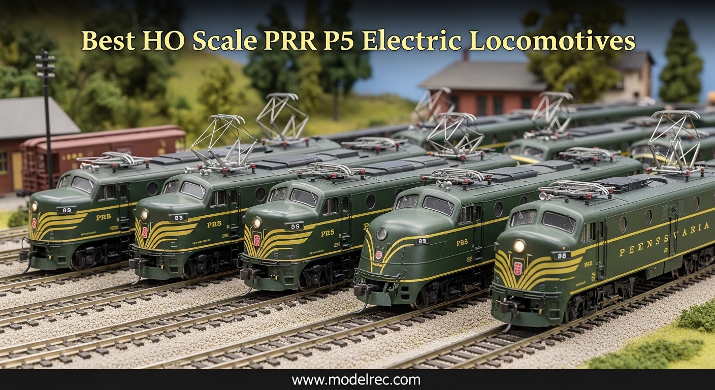 Best HO Scale PRR P5 Electric Locomotives