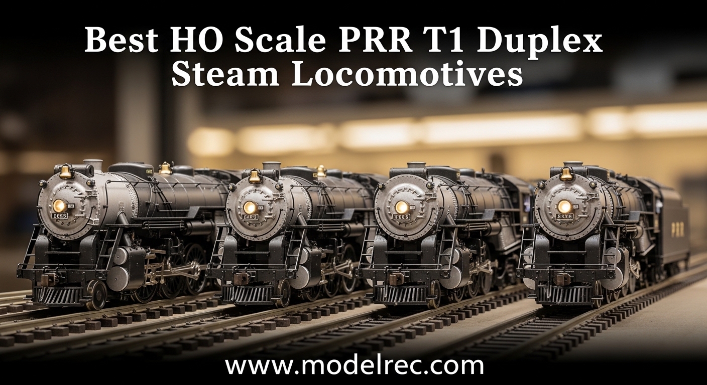 Best HO Scale PRR T1 Duplex Steam Locomotives