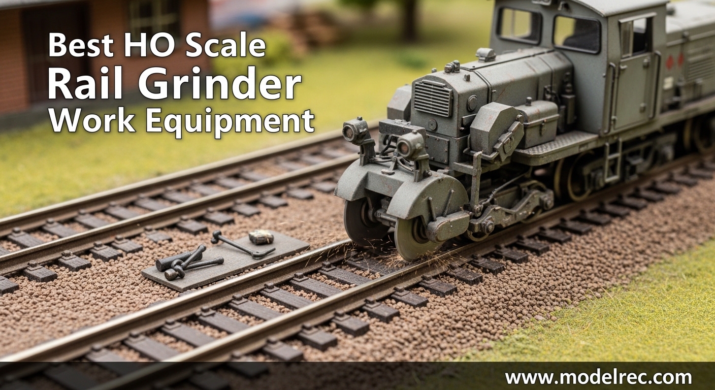 Best HO Scale Rail Grinder Work Equipment