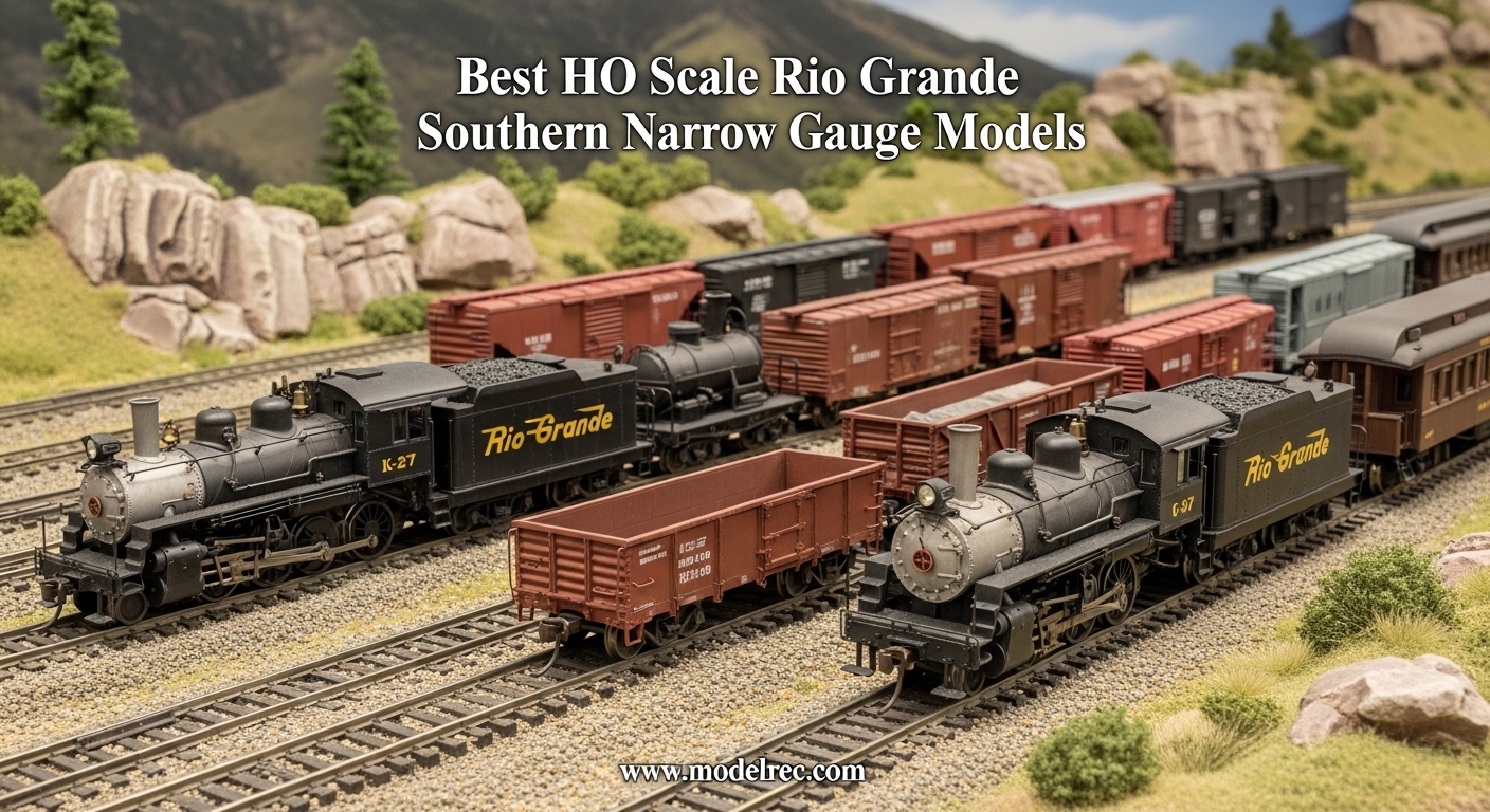 Best HO Scale Rio Grande Southern Narrow Gauge Models