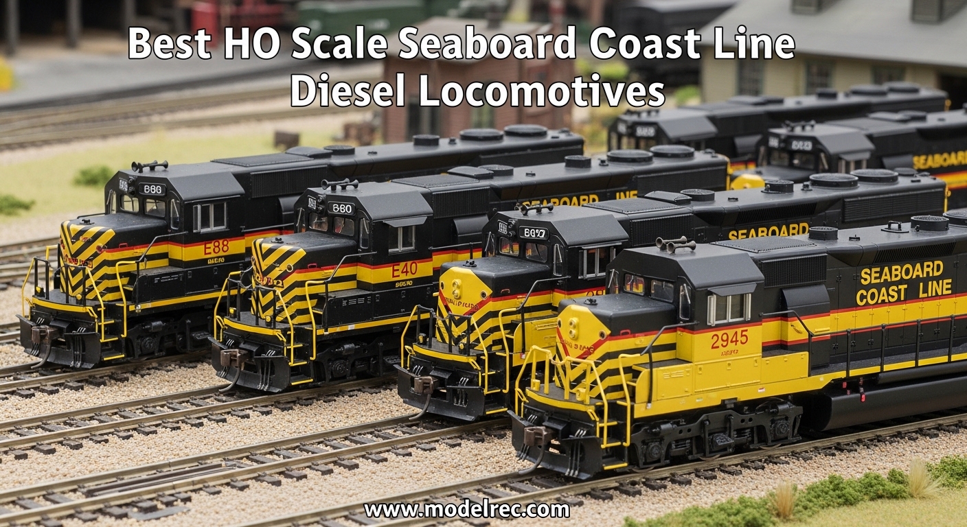 Best HO Scale Seaboard Coast Line Diesel Locomotives