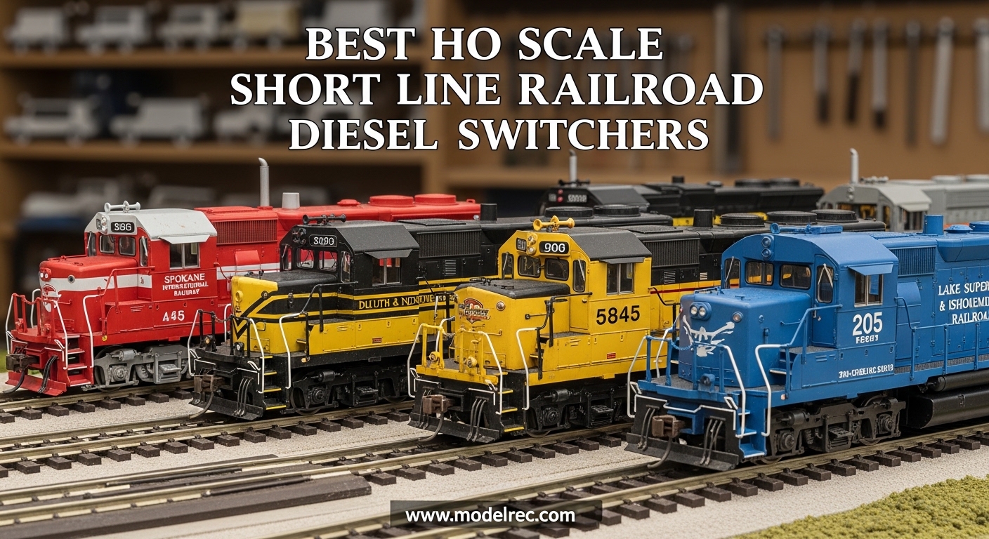 Best HO Scale Short Line Railroad Diesel Switchers