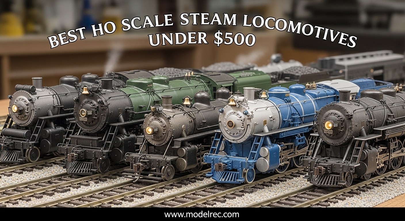 Best HO Scale Steam Locomotives Under $500
