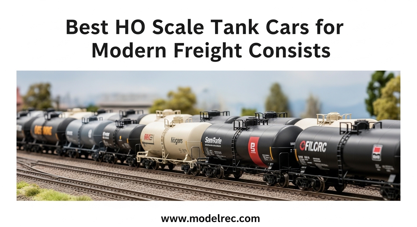 Best HO Scale Tank Cars for Modern Freight Consists