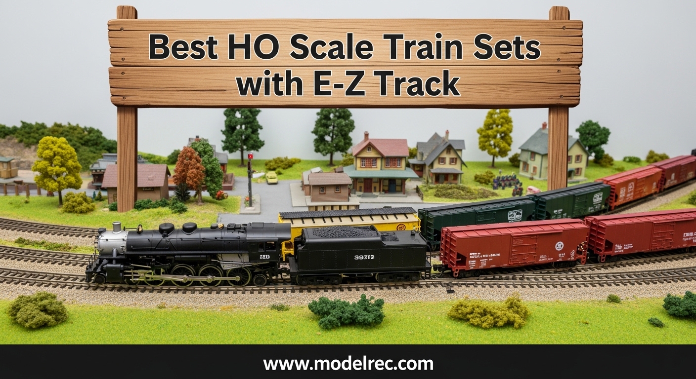 Best HO Scale Train Sets with E-Z Track