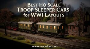 Best HO Scale Troop Sleeper Cars for WWII Layouts