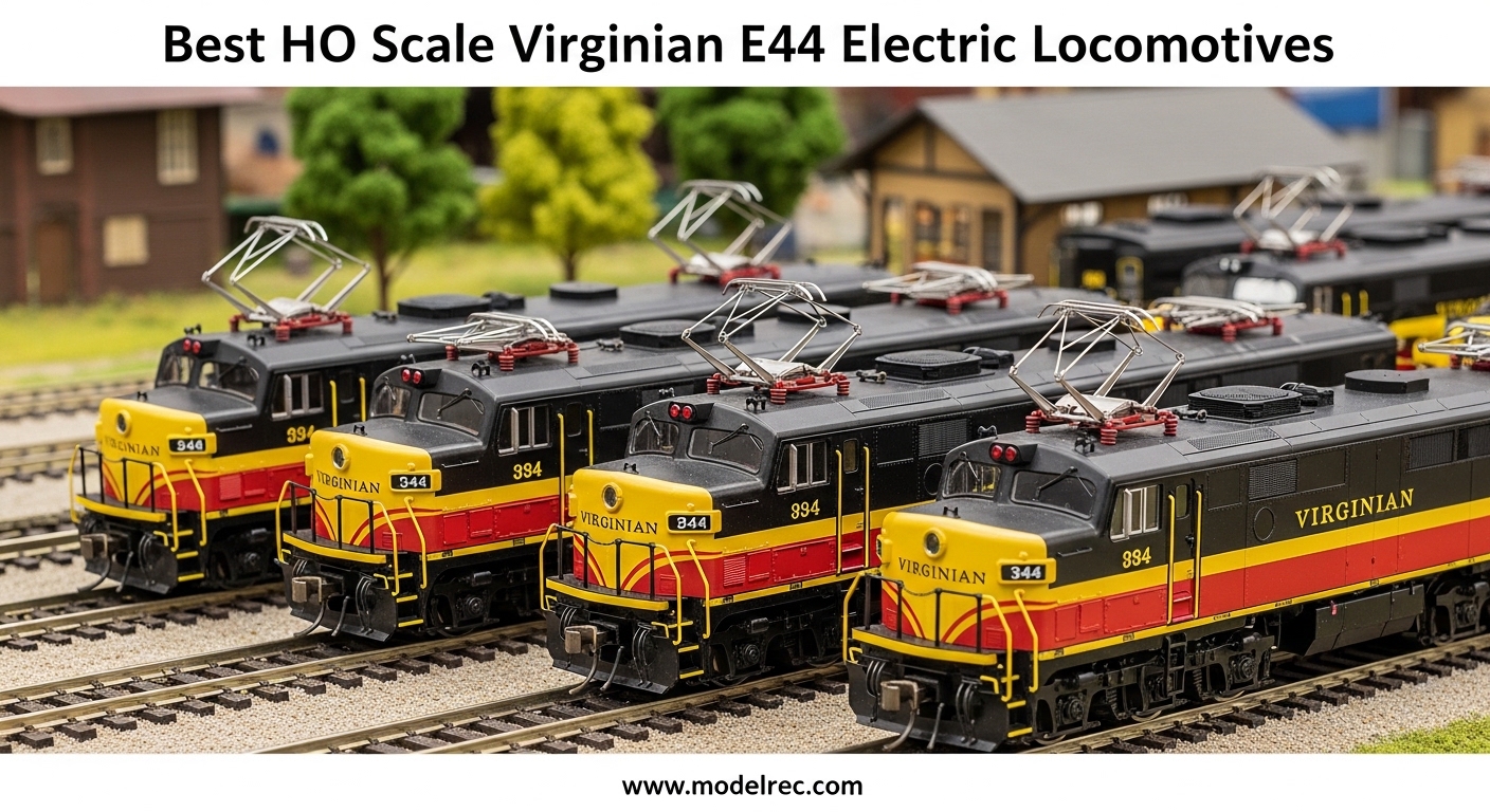 Best HO Scale Virginian E44 Electric Locomotives