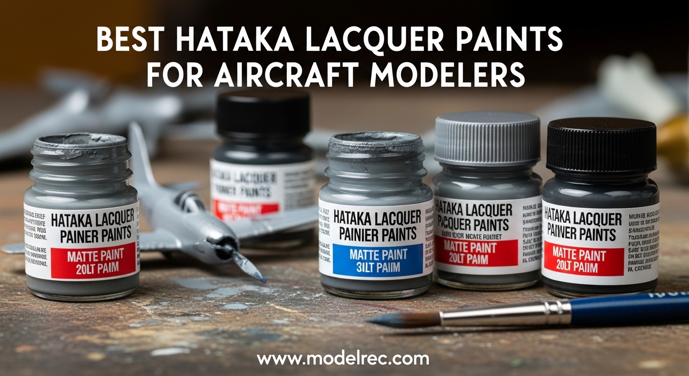 Best Hataka Lacquer Paints for Aircraft Modelers