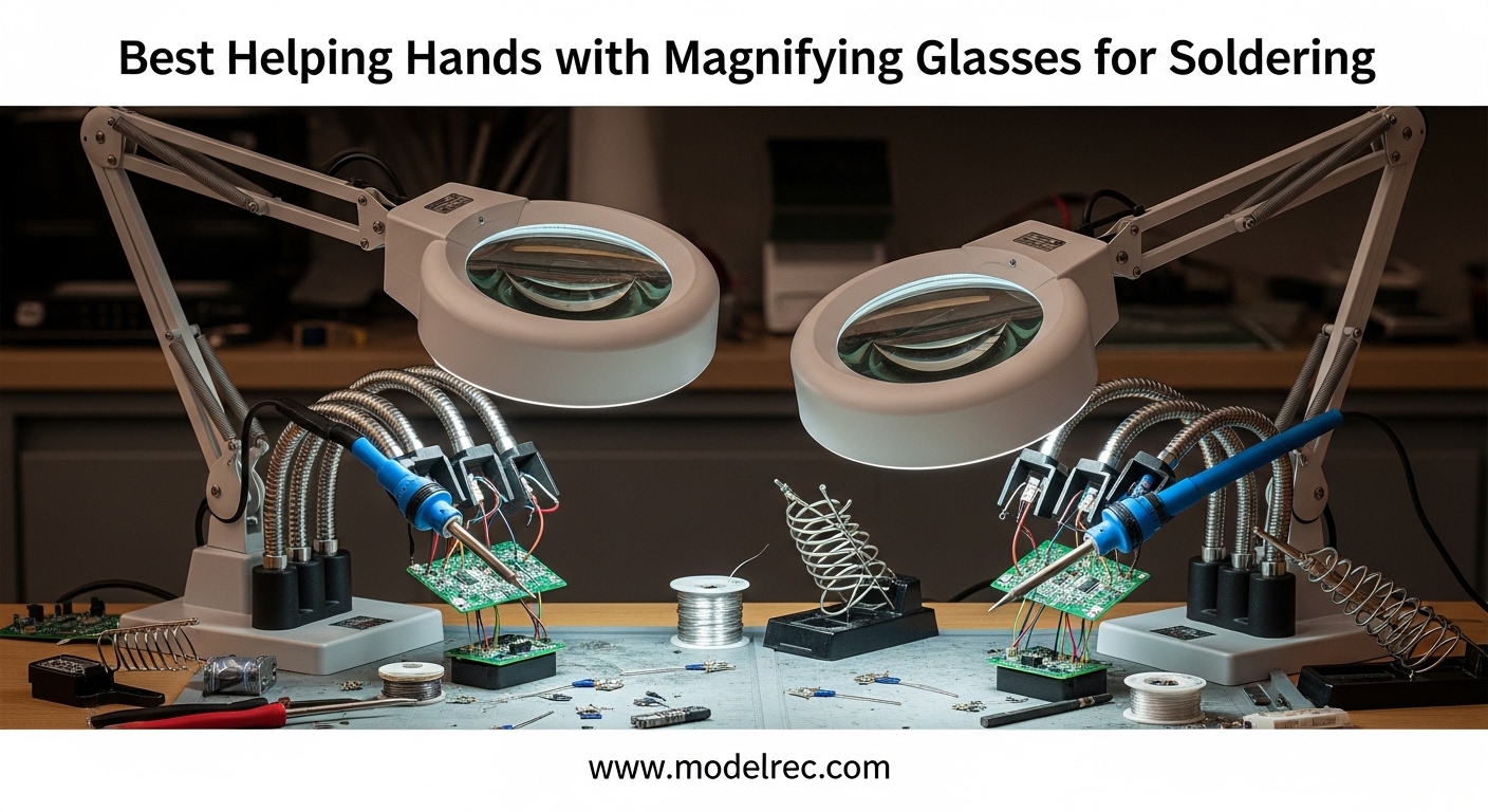 Best Helping Hands with Magnifying Glasses for Soldering