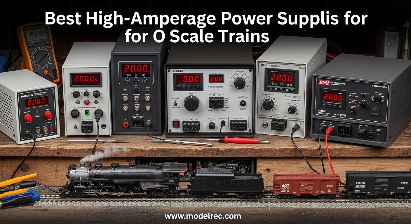 Best High-Amperage Power Supplies for O Scale Trains
