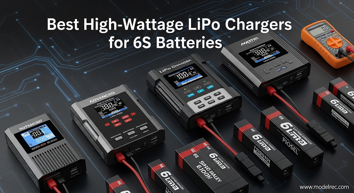 Best High-Wattage LiPo Chargers for 6S Batteries
