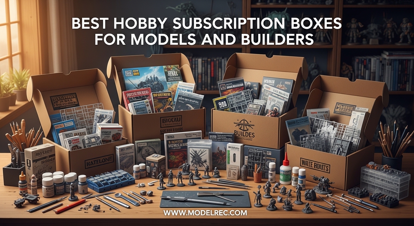 Best Hobby Subscription Boxes for Modelers and Builders