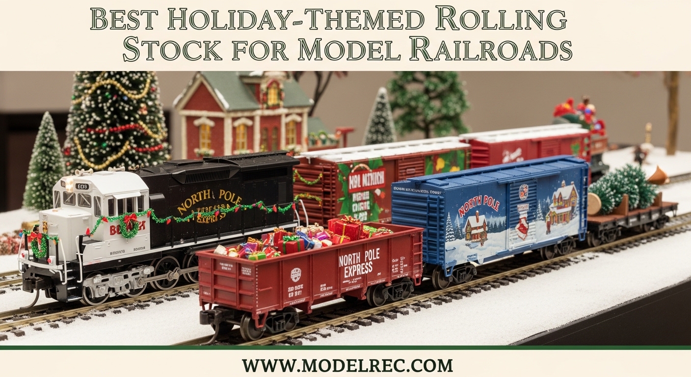Best Holiday-Themed Rolling Stock for Model Railroads