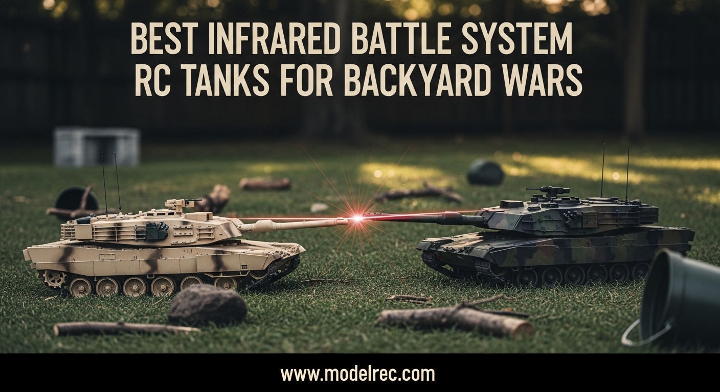 Best Infrared Battle System RC Tanks for Backyard Wars