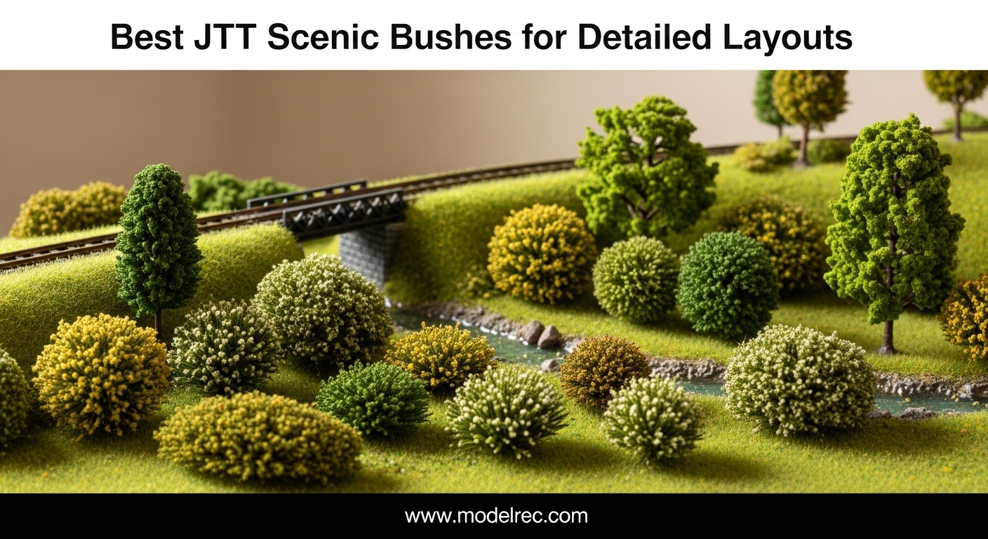 Best JTT Scenic Bushes for Detailed Layouts