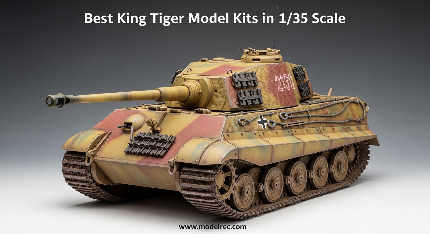 Best King Tiger Model Kits in 135 Scale