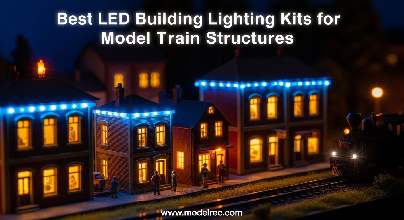 Best LED Building Lighting Kits for Model Train Structures