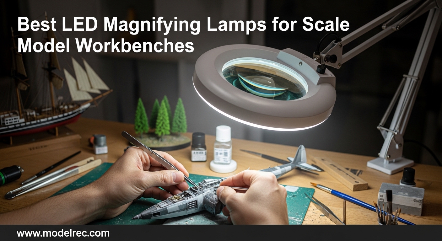 Best LED Magnifying Lamps for Scale Model Workbenches