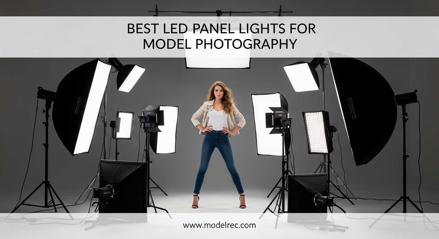 Best LED Panel Lights for Model Photography