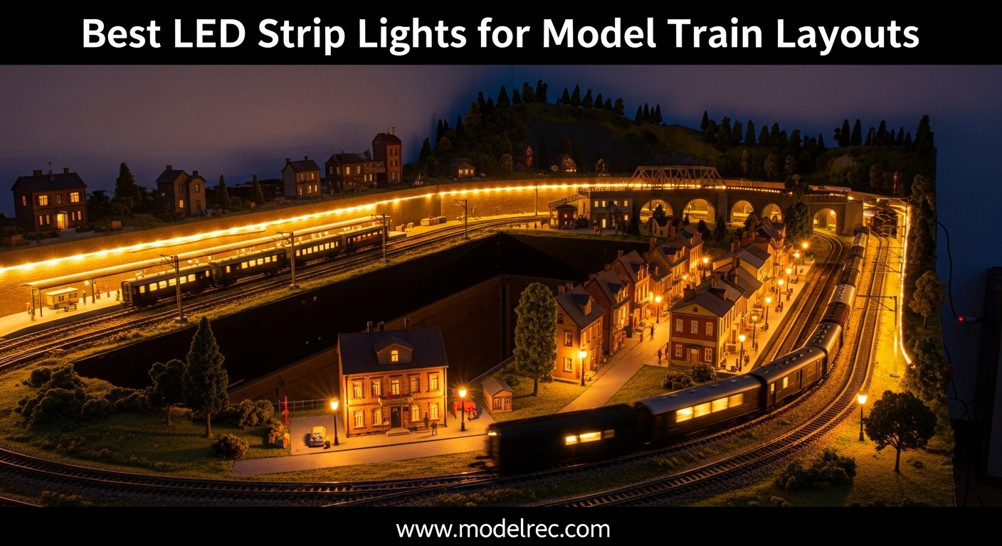 Best LED Strip Lights for Model Train Layouts