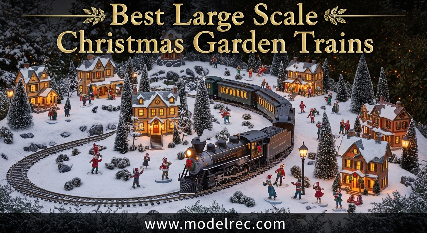 Best Large Scale Christmas Garden Trains