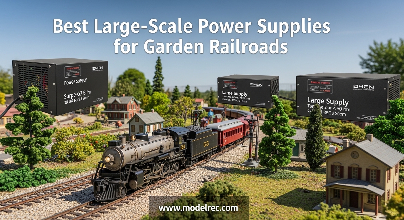 Best Large-Scale Power Supplies for Garden Railroads