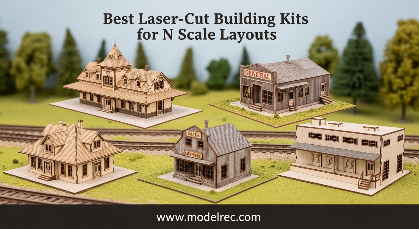 Best Laser-Cut Building Kits for N Scale Layouts