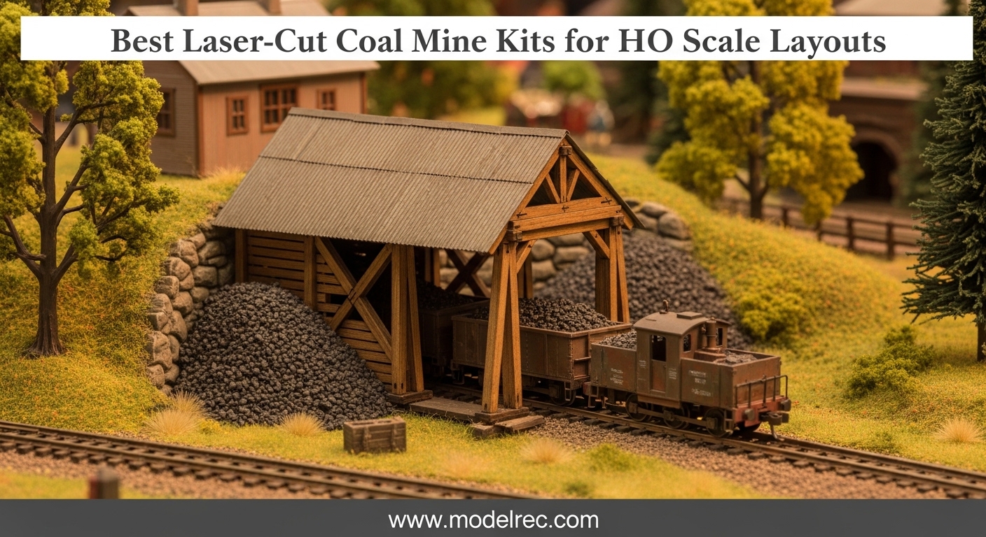 Best Laser-Cut Coal Mine Kits for HO Scale Layouts