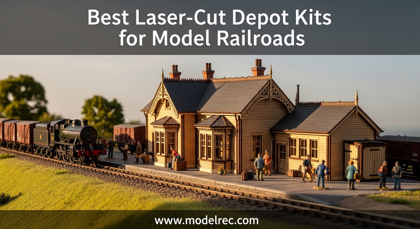 Best Laser-Cut Depot Kits for Model Railroads