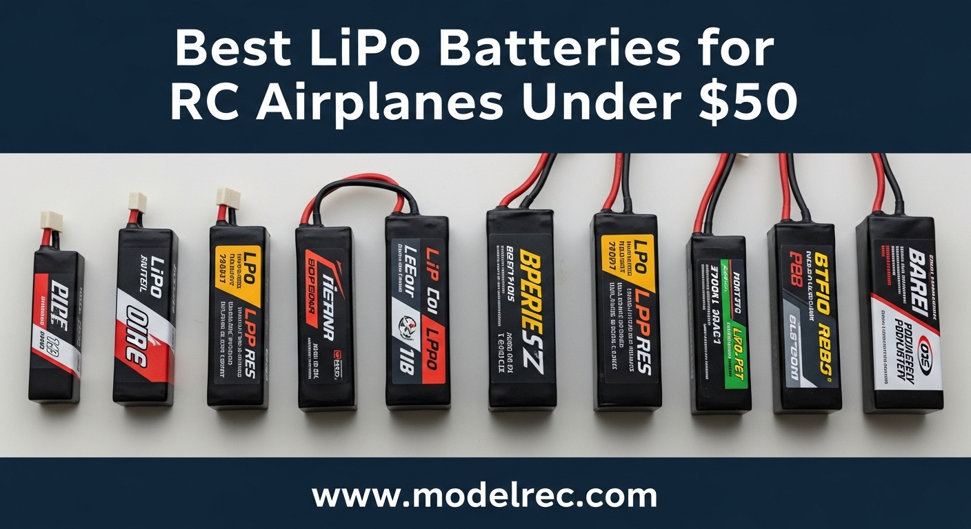 Best LiPo Batteries for RC Airplanes Under $50