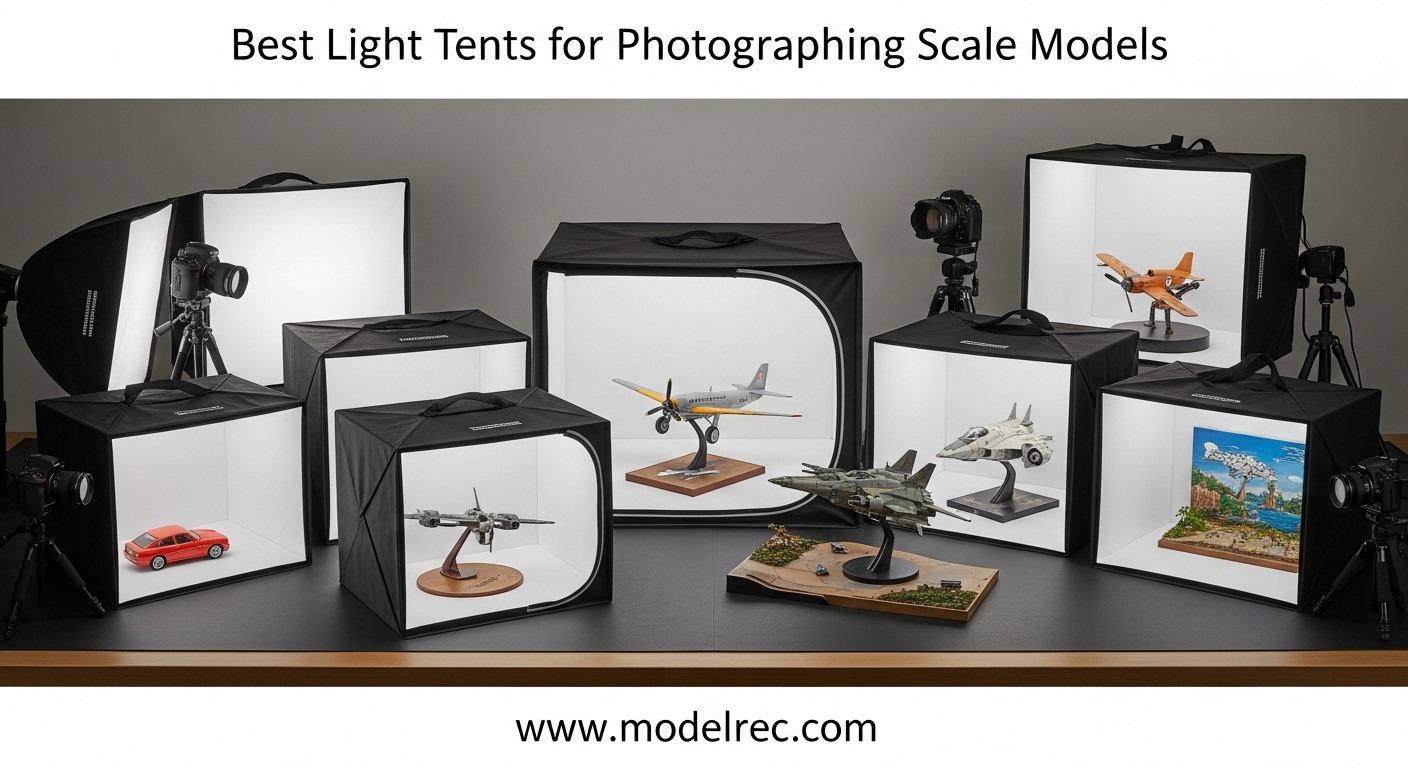 Best Light Tents for Photographing Scale Models