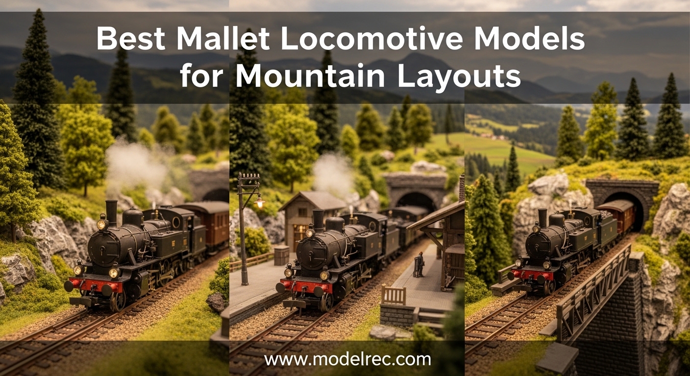Best Mallet Locomotive Models for Mountain Layouts
