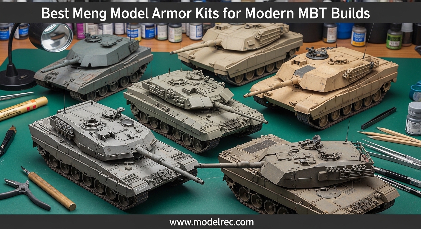 Best Meng Model Armor Kits for Modern MBT Builds